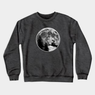 Magic Moon with Jackalope Crewneck Sweatshirt